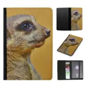 PASSPORT ITINERARY ORGANIZER|CUTE MEERKAT MONGOOSE ANIMAL #9