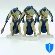 Serpentfolk Granitescale x3 - Fearsome Forces #4 Pathfinder Battles D&D
