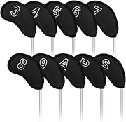 [CRAFTSMAN GOLF] 10 pcs/Set Meshy Golf Iron Headcovers Head Covers Set for Taylormade Callaway Mizuno Cobra Ping