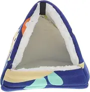 ibasenice Guinea Pig Bed Plush Animal House Stylish Washable Hideout for Small Pets Like Ferrets Chinchillas Bunnies Parrots Cozy Winter Sleeping Space