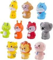 Sosoport 2Sets Finger Puppets for Animal Figures Hand Finger for Storytelling and Interactive Play Educational for Boys