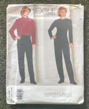 Vogue designer sewing pattern 2044 Geoffrey Beene jacket jumpsuit Uncut FF 8-12