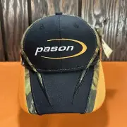 Pason Energy Hat Cap New with Tags Camo Camouflage Black Pason.com Mossy Oak