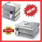 Heated Electric Blanket - Heating Blanket with 6 Heat Settings & 10 Smart Timer