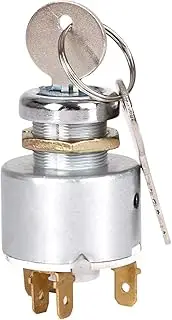 Automotive Replacement Ignition Lock Cylinders,12V Automotive Replacement Ignition Parts - Auto Replacement Ignition Starter Key for Stable Circuit Connection