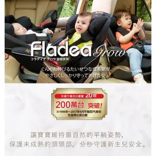 Aprica 愛普力卡-Fladea grow DX 月光星空 旅程系列(新生兒平躺型嬰幼兒汽座0-4歲)