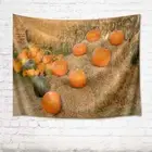 Haystack Nice Pumpkin 3D Wall Hang Cloth Tapestry Fabric Decorations Decor