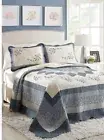 NIP Modern Heirloom Collection Charlotte Patchwork Queen Bedspread