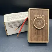 Woodgrain Wall Mount Thermostat Single Pole 125/250/277V Electric Baseboard Heat