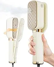 Travel Steamer for Clothes, 15S Heat Up1000W Portable Steamer，Steam & Iron & Press 3 in 1，21oz Ultra Lightweight, Deep Wrinkle Removal,Compact 180° Flip Handle Design for Travel & Home