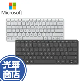 Microsoft 微軟 設計師精簡鍵盤 中文版 月光灰 霧光黑 21Y-00048 21Y-00018 無線鍵盤