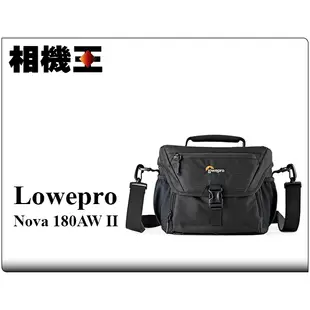 ☆相機王☆Lowepro Nova 180 AW II〔諾瓦〕單肩側背相機包 黑色