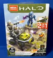 RECON GETAWAY - HALO INFINITE - Mega Construx Bloks GNB40 4 Figures ELITE Grunt