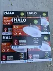 Lot 5 Halo RL56 Series 5/6 in. Daylight Selectable CCT LED White Recessed Light