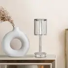 LED Crystal Table Lamp 1200mAh USB Charging Touch Control Adjustable Acrylic SD