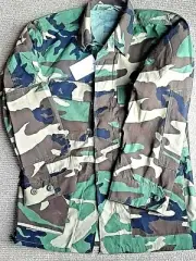 NWT Woodland Camouflage Field Jacket Army as Issued by NATO