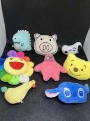 Plush Character Pin Clip Pediatric Fun Stitch Pig Flower Snoopy Duck Pooh #1199
