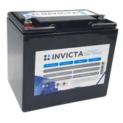 Invicta 12V 40Ah Lithium Battery with 4 Series Functionality