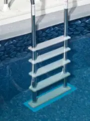 HydroTools 9" x 24" Swimming Pool Ladder Mat Stair Mat Step Pad Liner Protection