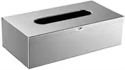 Rectangular Tissue Box Lid - Stylish Stainless Steel Paper Face Cover, Modern Metal Tissue Box Holder for Bedroom/Bathroom/Dresser/Dresser/Dresser/Dresser/Dresser (Style1, One Size)