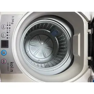 【Kolin歌林】BW-35S03  3.5KG單槽定頻直立式洗衣機 灰白
