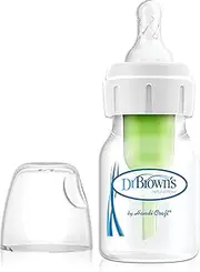 Dr. Brown's Narrow Neck Feeding Bottle Options with Level 1 Teat,