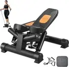 VEVOR Stair Stepper for Exercise at Home Mini Twist Stepper Resistance Band