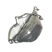 Fashion Waist Fanny Pack Women Sequins Belt Zipper Waist Bag Chest Tote Purse