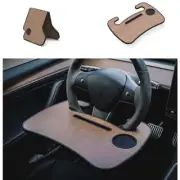 For Tesla Model 3 Model Y Car Table Board Laptop Notebook Desk Cup Holder Tray