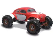 1:10 RC Clear Lexan Body Shell- Baja Bug, VW Beetle for Monster Truck or Crawler