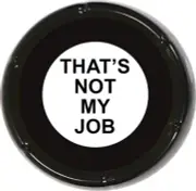 That's Not My Job Sound Button - Joke Gag Gift Funny Talking Prank Desk Novelty