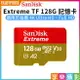 【199超取免運】[享樂攝影]【SanDisk Extreme microSDXC™ UHS-I 128GB 記憶卡】U3 A2 TF卡 4K UHD Full HD 智慧型手機/運動攝影機/空拍機【APP下單跨店最高20%點數回饋!!】