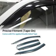 Window Deflectors for Hyundai Sonata 2020-2024 Side Window Vent Visors Black
