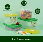 NEW Tupperware Fridgesmart Refrigerator Container 4 Piece Set NEW