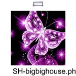 5D PINK BUTTERFLY RHINESTONE DIAMOND PAINTING STITCH DIY CRY