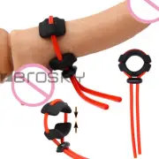 MEN Reusable Penis Extender Enlarger Enhancer Extension Sheath Sleeve Girth-Ring