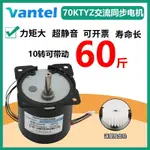 70KTYZ低速微型交流220V永磁同步電機/減速電機/45W10轉電動馬達