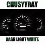 Dash Instrument Cluster Gauge WHITE LED LIGHT BULB KIT Fit 97-01 Toyota Camry