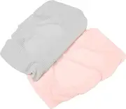 MERRYHAPY Elastic Changing Pad Covers 2pcs Washable Removable Pad Sheets for Baby Diaper Changing