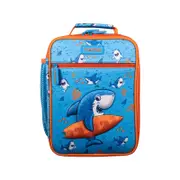 Avanti YumYum Kids Insulated Lunch Bag 3D Surfing Sharkie