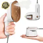 2-in-1 Handheld Garment Steamer & Iron, 1100W Portable Travel Clothes Steamer