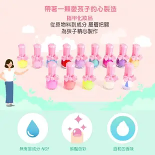 【I’m Pinky】可撕安全無毒指甲油-D01亮片銀(水性無毒可剝式指甲油 安全使用)