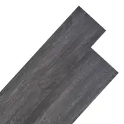 Non Self-adhesive PVC Flooring Planks 5.26 m� 2 mm Black and White vidaXL