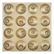 Vintage ceiling tiles, Interior decorative panel, PLM102 Brass verdigris 10pcs