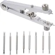 [ROMISBABA] Watch Removal Tool Kit Spring Bar Plier v Shape Watch Pliers 8 Lug Forks