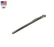 Tire Inflation Gauge 10-50 PSI Durable Chrome Plated Metal Housing