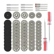 62*Diamond Cutting Wheel Die Grinder Disc Set For Dremel Rotary Tool Durable