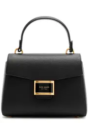 Kate Spade New York Katy Small Leather top Handle bag - Black ONE SIZE