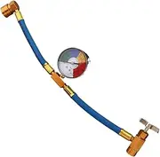 MGAVATPNPY R134A Air Conditioning Refrigerant Charging Hose with Gauge for Car (1/2 Thread for American and Europe) A35 Air Conditioning Hoses and Accessories