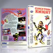 Sega Saturn Custom Case - NO GAME - Clockwork Knight
